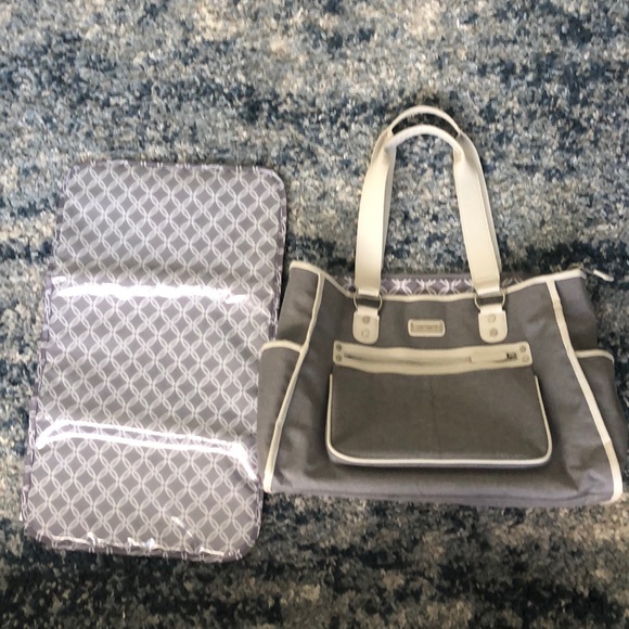 Gray Carter’s Diaper Bag - Picture 3 of 4
